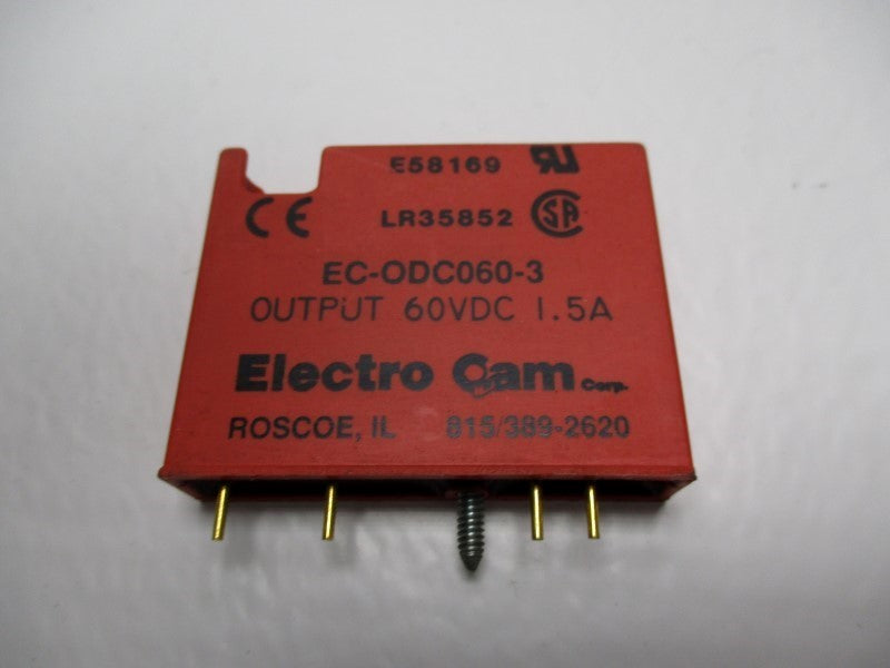 ELECTRO CAM EC-ODC060-3 60VDC 1.5A NSNP