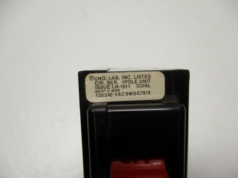 GENERAL SWITCH GA120 20A 120-240VAC UNMP