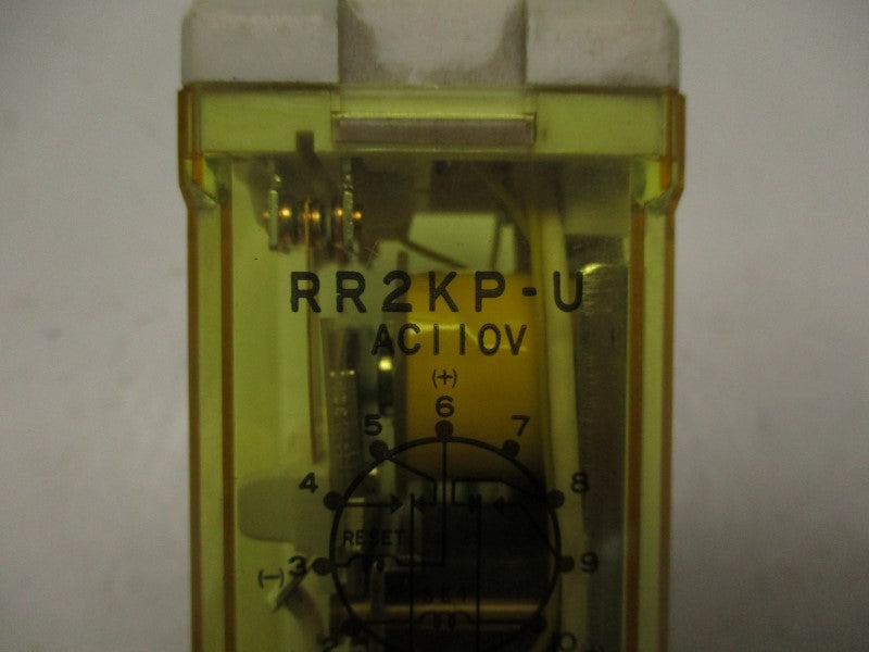 IDEC RR2KP-U RELAY 110VAC UNMP
