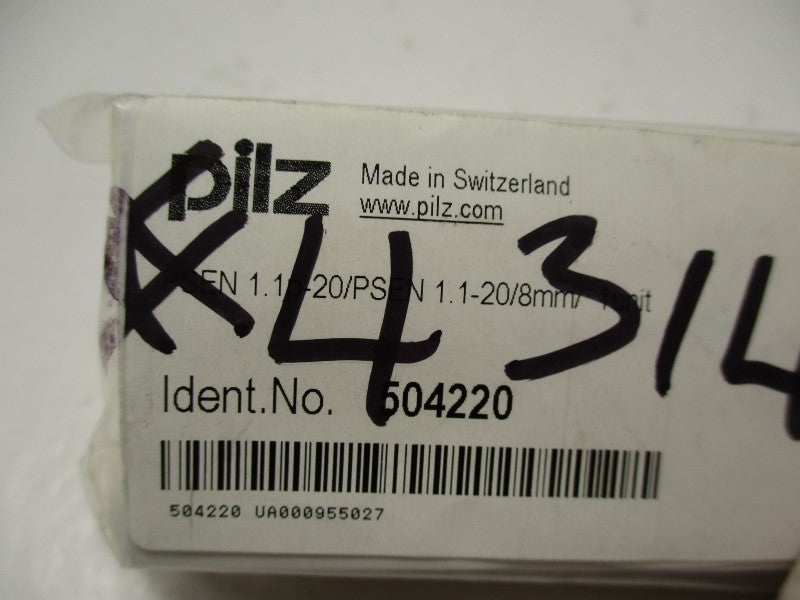 PILZ 504220 PSEN1.1P-20/PSEN1.1-20/8MM/1UNIT NSMP