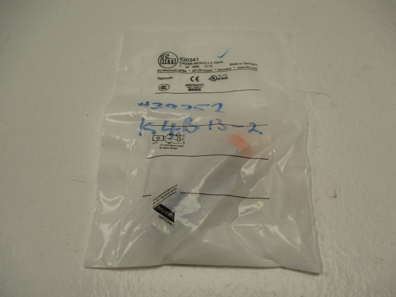 IFM EFECTOR IG0341 IGA2008-ABOA/SL/LS-100AK NSMP