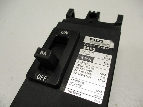 FUJI ELECTRIC SA52 CIRCUIT BREAKER 5A NSNP