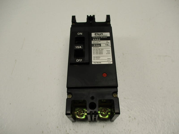 FUJI ELECTRIC SA52 CIRCUIT BREAKER 15A NSNP