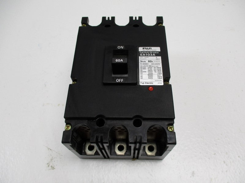 FUJI ELECTRIC SA103A CIRCUIT BREAKER 60A NSNP