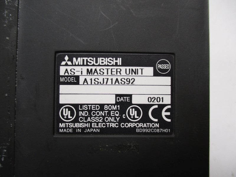 MITSUBISHI A1SJ71AS92 (AS PICTURED) UNMP