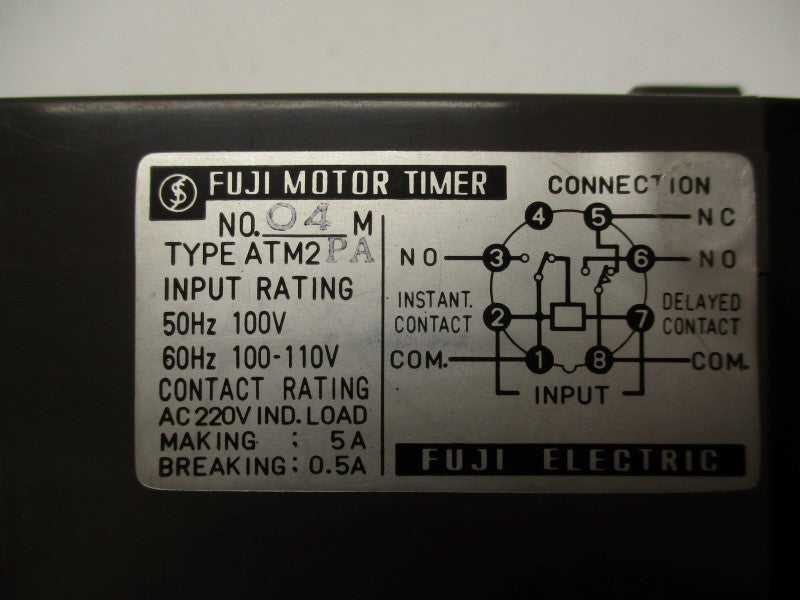 FUJI ELECTRIC ATM2PA UNMP