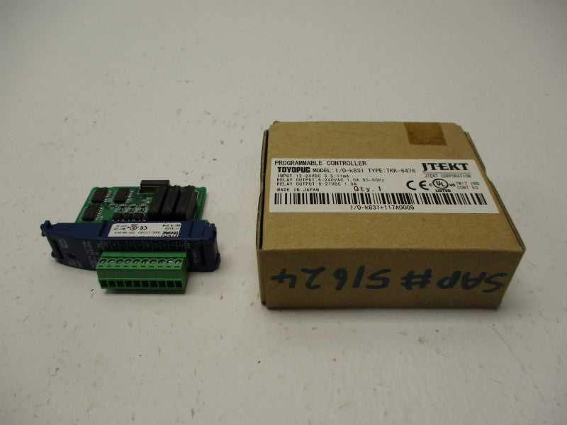JTEKT  I/O-k831 TKK-6476 NSMP