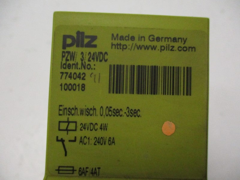 PILZ PZW/3/24VDC NSNP