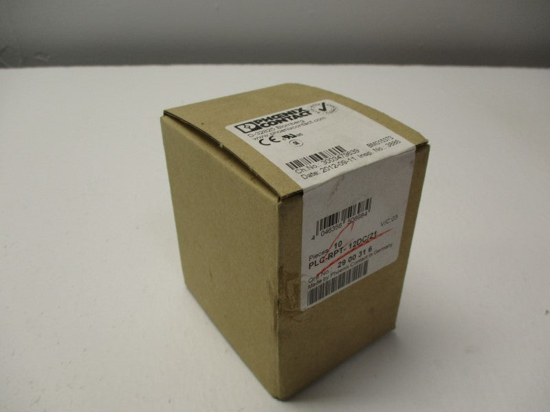 PHOENIX CONTACT PLC-RPT-12DC/21 (PKG OF 10) NSFS