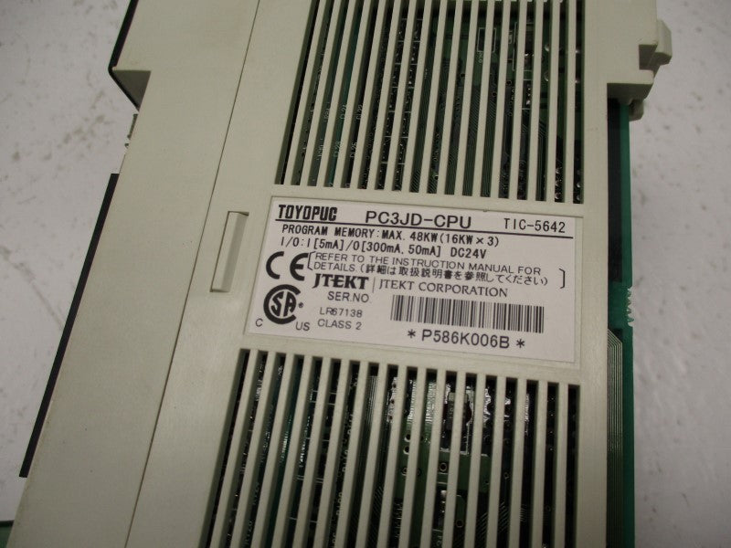 JTEKT PC3JD-CPU UNMP