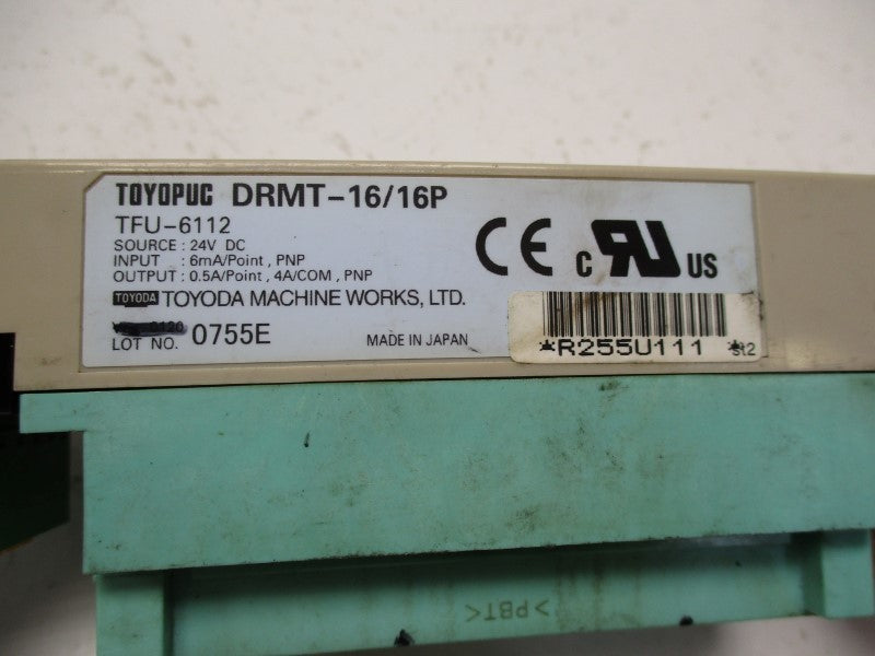 TOYODA TFU-6112 DRMT-16/16P UNMP
