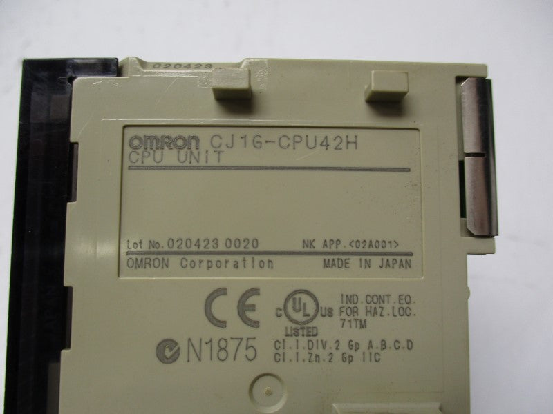 OMRON CJ16-CPU42H NSNP
