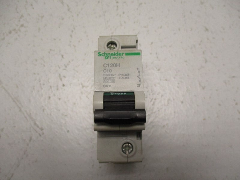 SCHNEIDER ELECTRIC 18438 C120H-C10 10A 230/415V UNMP