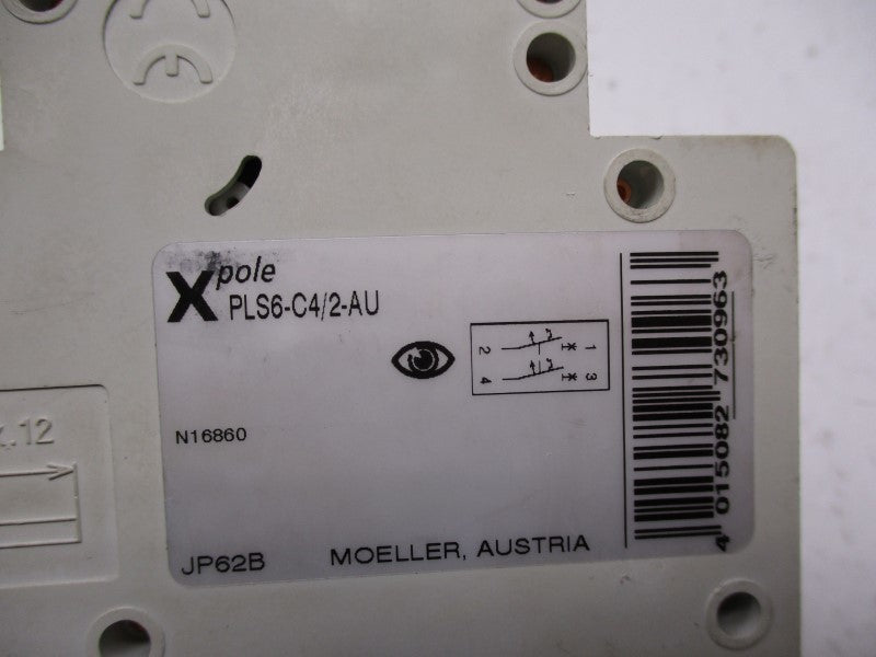 KLOCKNER MOELLER PLS6-C4/2-AU 4A UNMP