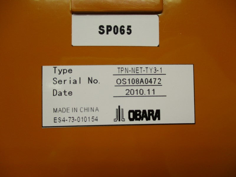 OBARA TPN-NET-TY3-1 NSNP