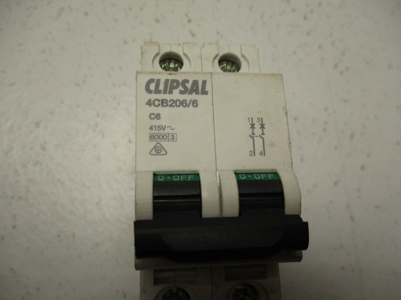 CLIPSAL 4CB206/6-C6 6A 415V UNMP