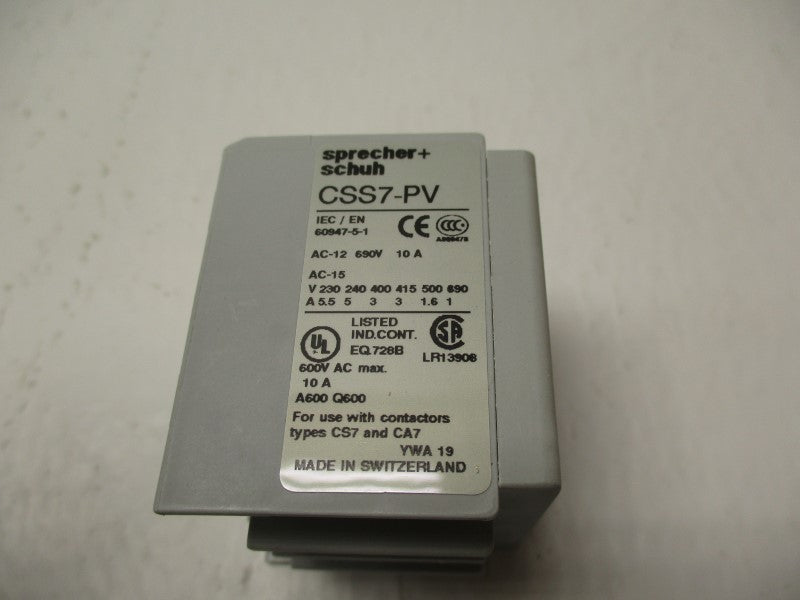 SPRECHER+SCHUH CSS7-PV-04 NSNP