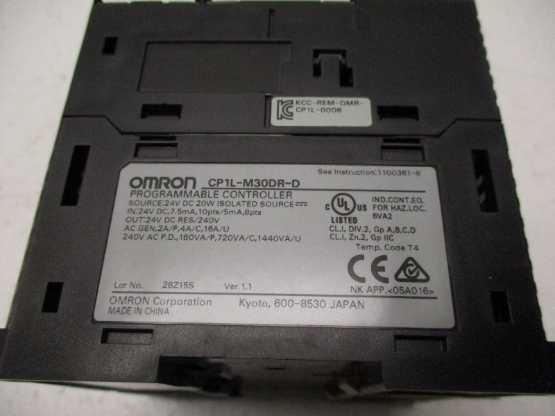 OMRON CP1L-M30DR-D NSNP