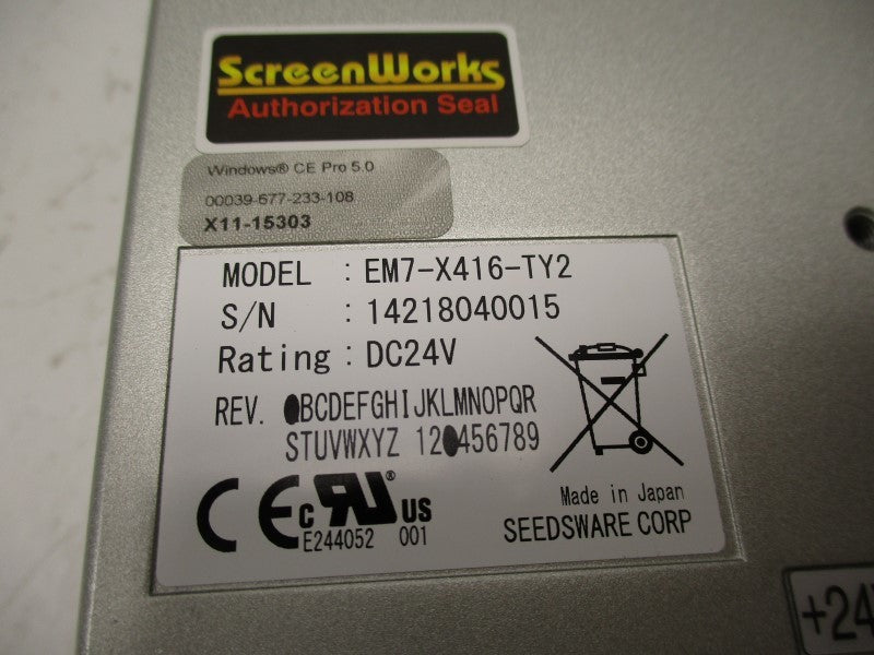 SEEDSWARE EM7-X416-TY2  NSNP