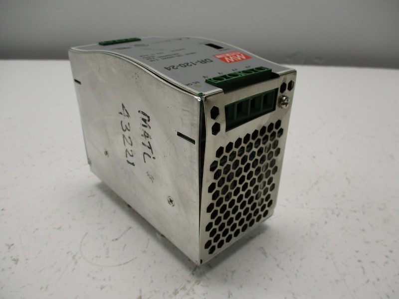 MEAN WELL DR-120-24 100-240VAC 2.0-3.3A UNMP