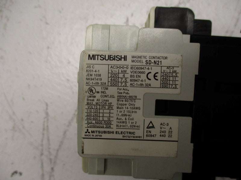 MISTUBISHI SD-N21 DC24V NSNP