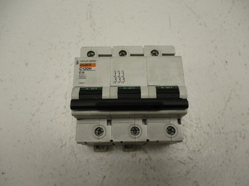 MERLIN GERIN C120H-C16 18461 16A 415V UNMP