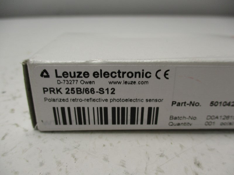 LEUZE ELECTRONIC PRK25B/66-S12 50104223 NSMP