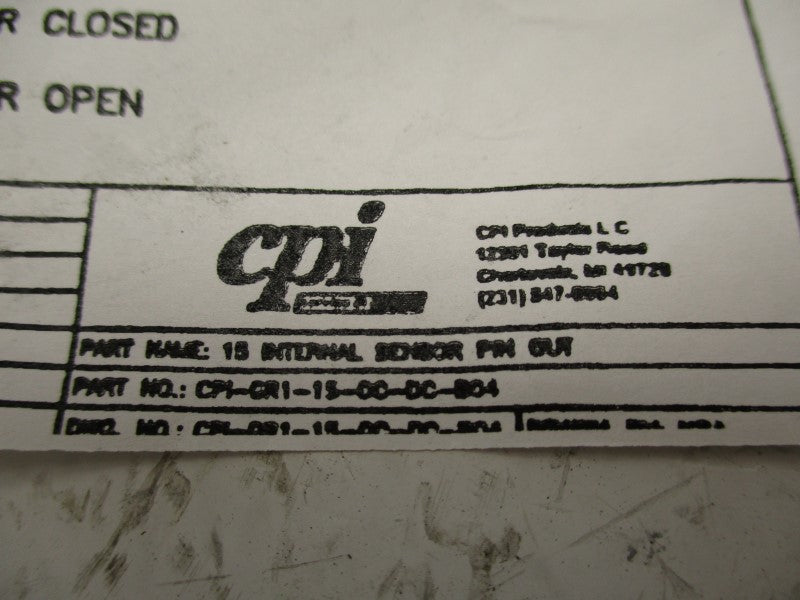 CPI CPI-GR1-15-0C-DC-B04 NSNP