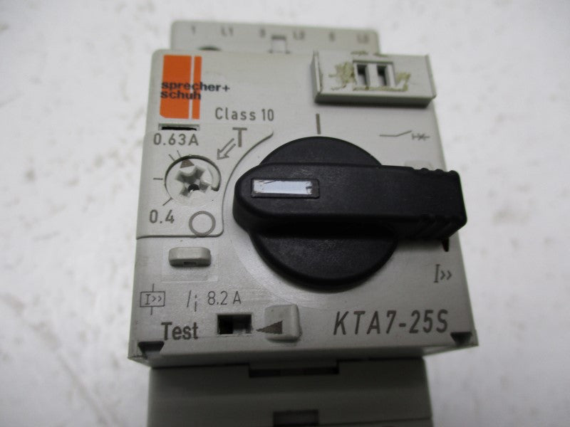 SPRECHER+SCHUH KTA7-25S-0.63A 0.4-0.63A UNMP