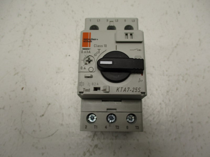 SPRECHER+SCHUH KTA7-25S-0.63A 0.4-0.63A NSMP