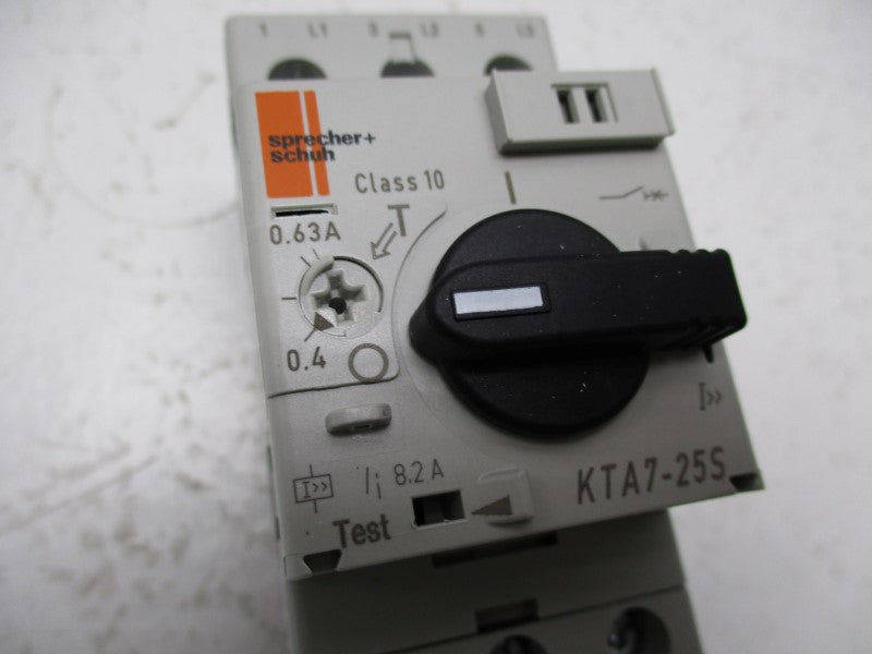 SPRECHER+SCHUH KTA7-25S-0.63A 0.4-0.63A NSMP
