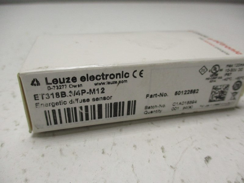 LEUZE ELECTRONIC ET318B.3/4P-M12 50122562 NSMP