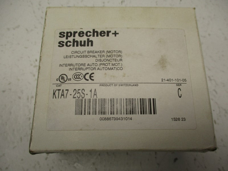 SPRECHER+SCHUH KTA7-25S-1.0A 0.63-1.0A NSMP