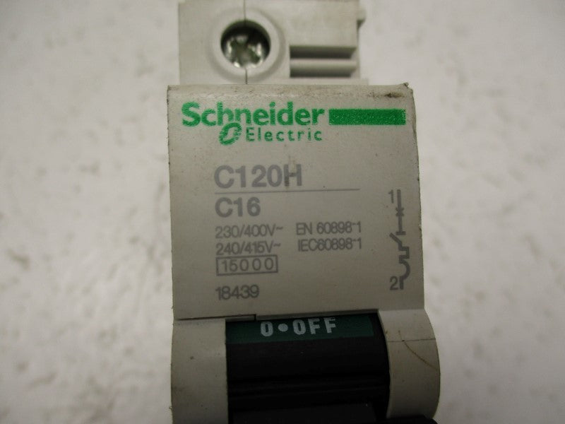 SCHNEIDER ELECTRIC 18439 C120H-C16 16A 230/415V NSNP