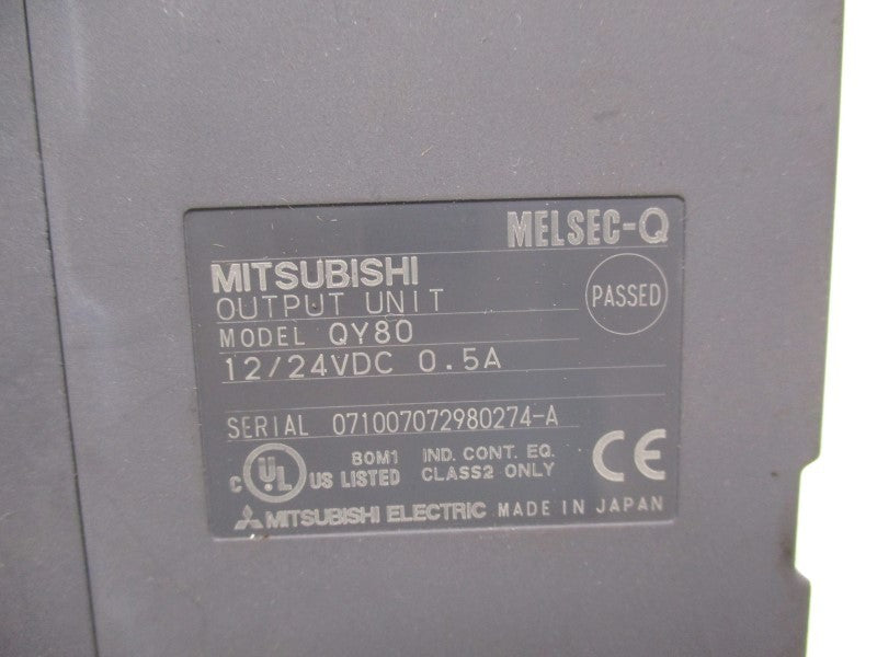 MITSUBISHI QY80 12/24VDC 0.5A (AS PICTURED) NSNP