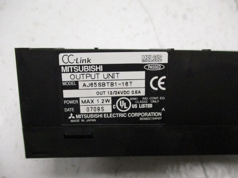 MITSUBISHI AJ65SBTB1-16T 12/24VDC 0.5A NSNP