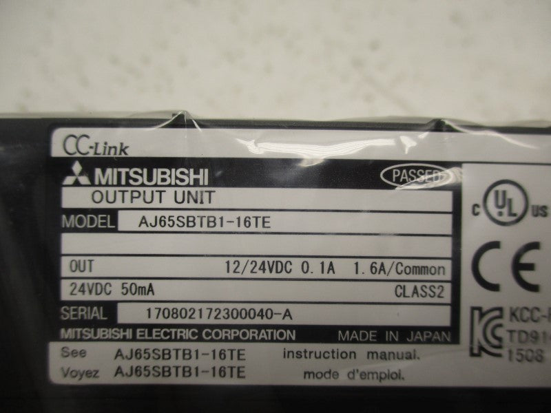MITSUBISHI AJ65SBTB1-16TE 24VDC 1.6A NSMP