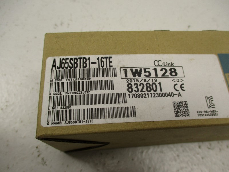 MITSUBISHI AJ65SBTB1-16TE 24VDC 1.6A NSMP