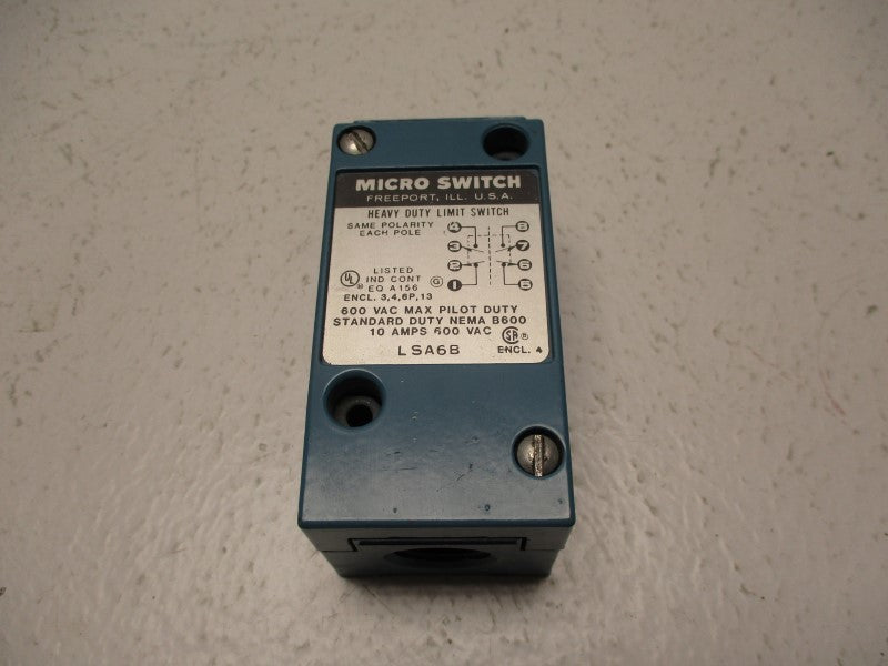 MICRO SWITCH LSA6B (AS PICTURED) UNMP