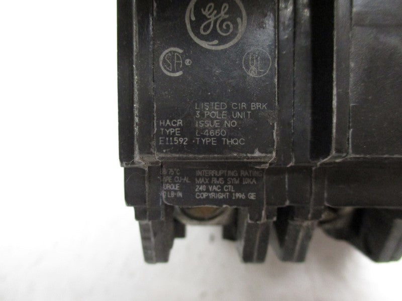 GENERAL ELECTRIC THQC32050 CIRCUIT BREAKER 50A UNMP