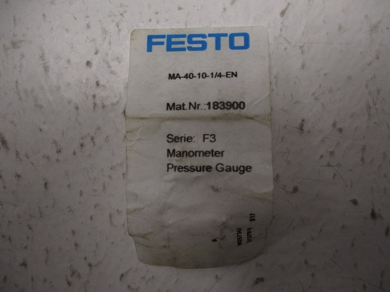 FESTO MA-40-10-1/4-EN 183900 NSNP
