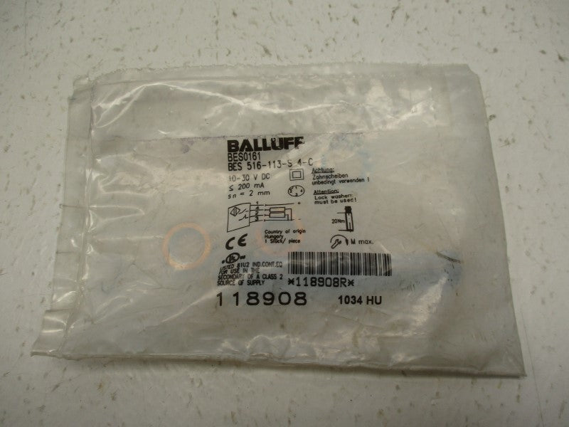 BALLUFF BES0161 BES516-113-S4-C NSMP