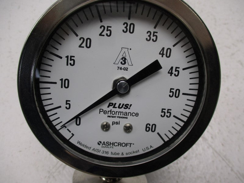ASHCROFT 74-02 0-60PSI NSNP