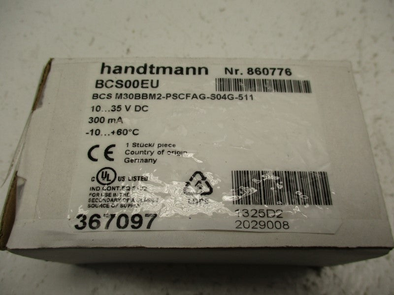 HANDTMANN BCS00EU BCSM30BBM2-PSCFAG-S04G-511 NSMP