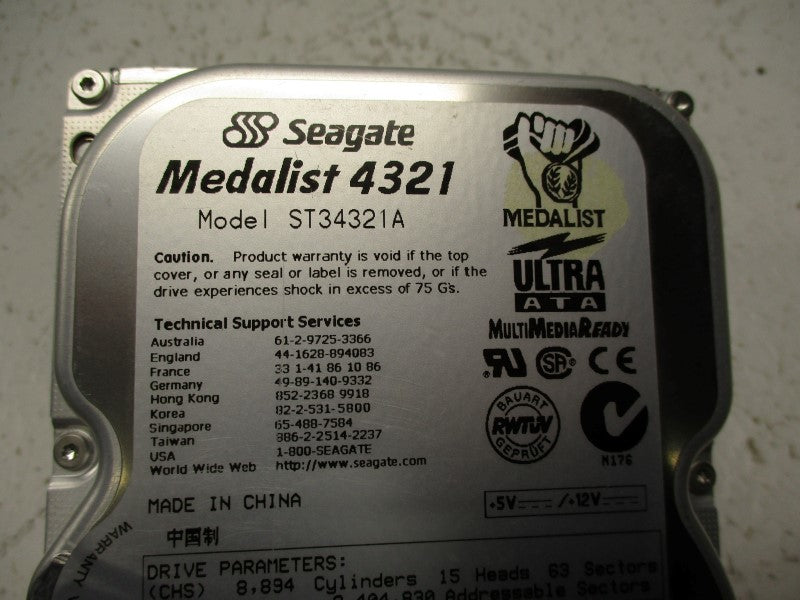 SEAGATE ST34321A 9K2003-304  UNMP