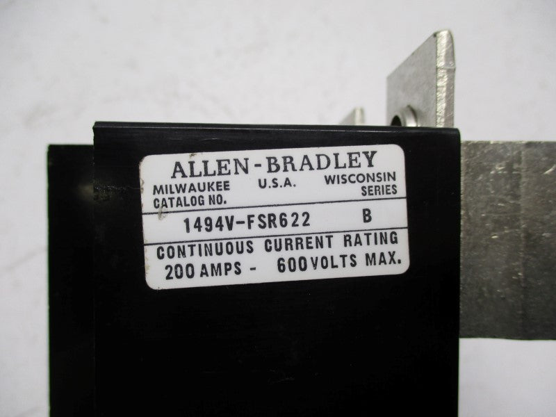 ALLEN BRADLEY 1494V-FSR622 SER. B NSNP