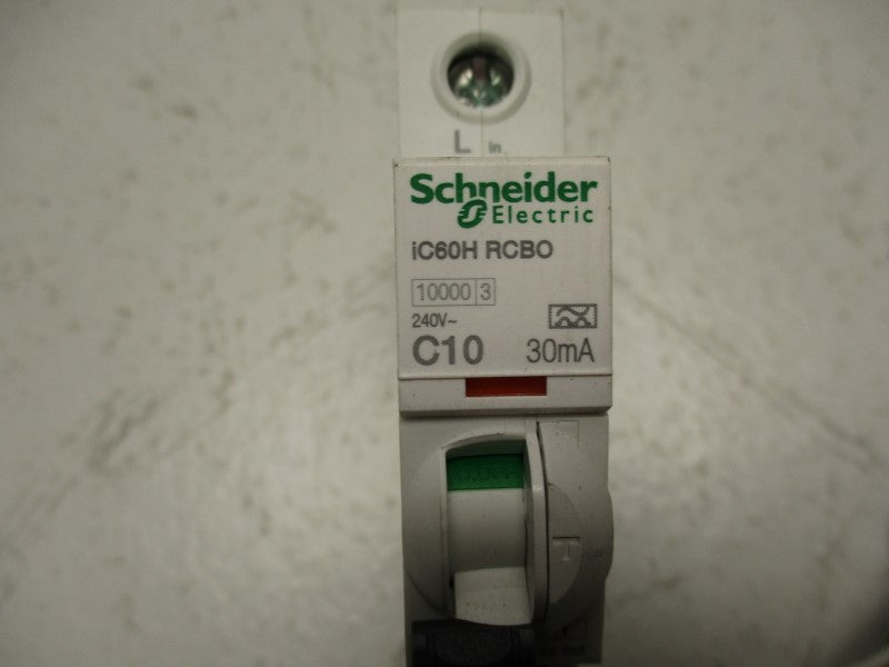 SCHNEIDER ELECTRIC A9D11810 C10A 240V NSNP