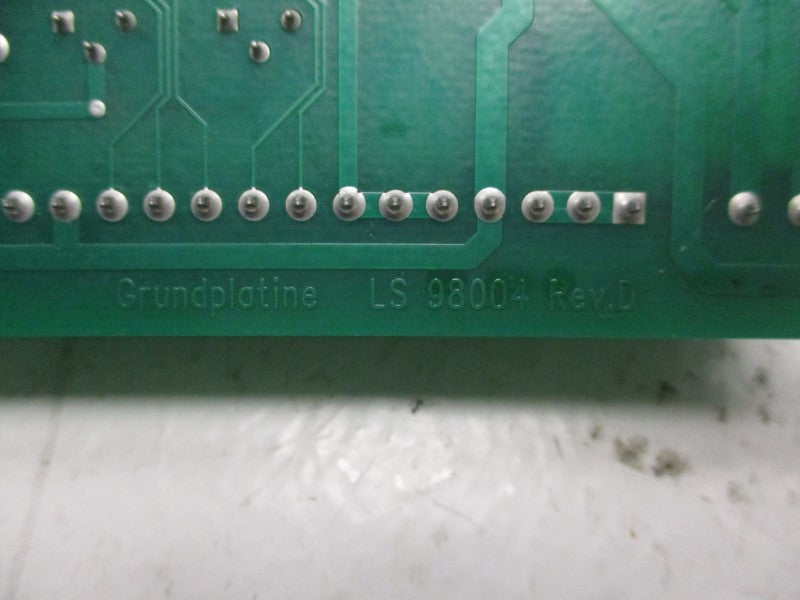 GRUNDPLATINE LS98004 REV. D UNMP