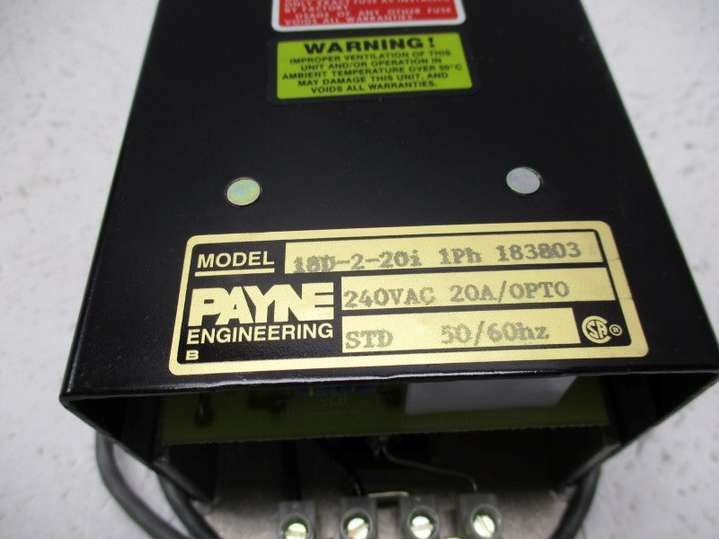 PAYNE ENGINEERING 18D-2-20I NSNP
