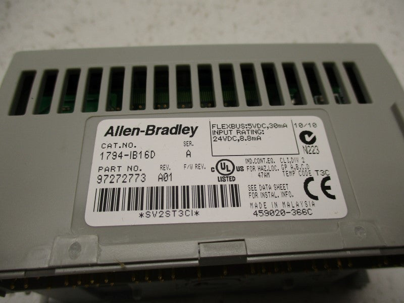 ALLEN BRADLEY 1794-IB16D SER. A NSNP